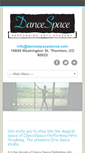 Mobile Screenshot of dancespacedance.com